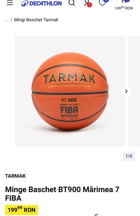 Minge baschet size 7