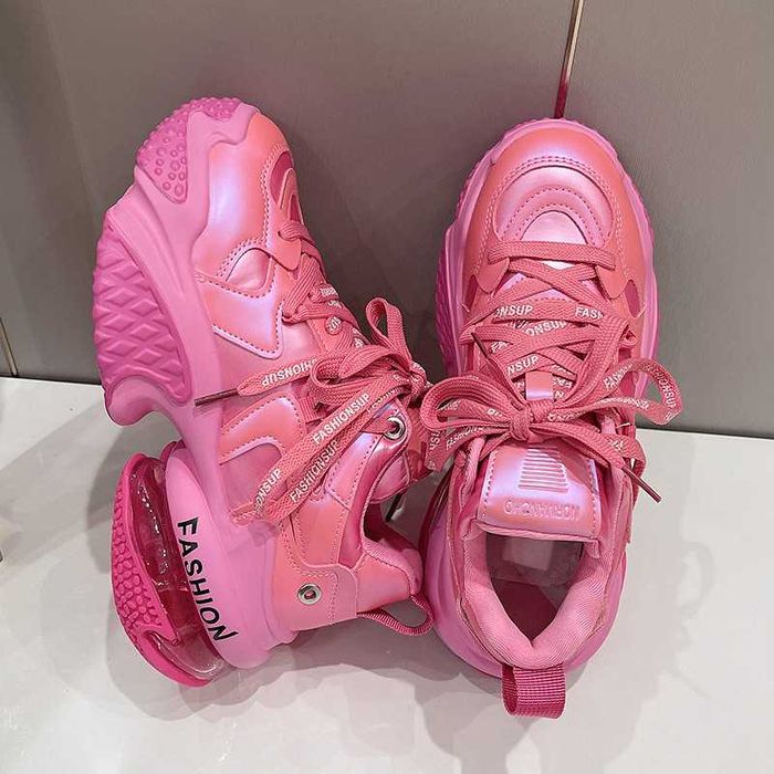 Розови дамски маратонки