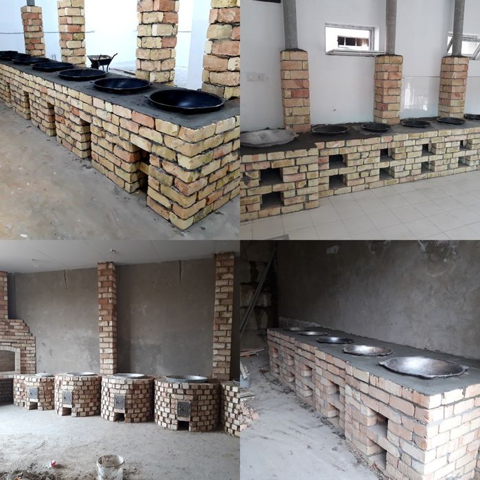 Строим очаги, мангал в любых видах, любой сложности и камины печки