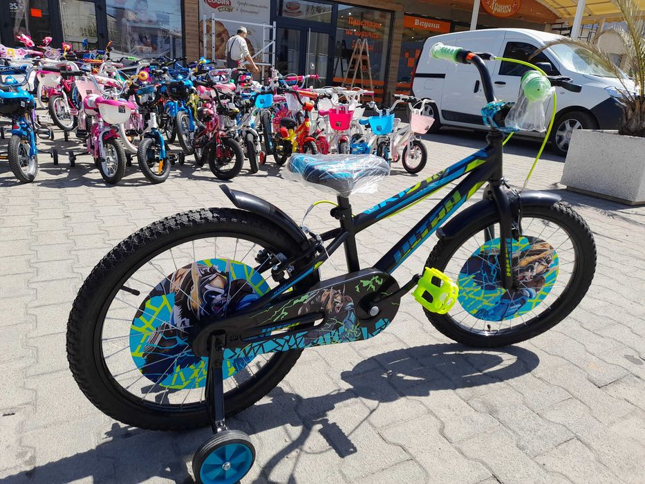 CROSS Велосипед 20" Ultra Kiddy черен