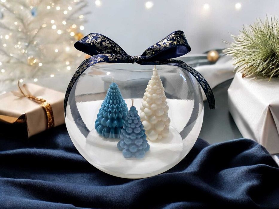 Lumanare decorativa din ceara de soia- "Silent Night Bowl"