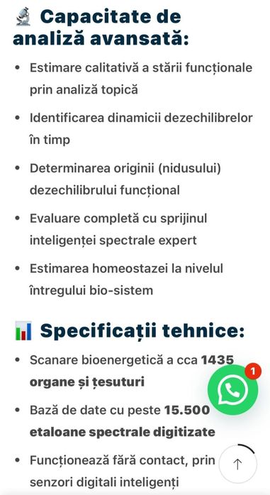 Aparat Biorezonanta Metatron Hunter 4025 NLS