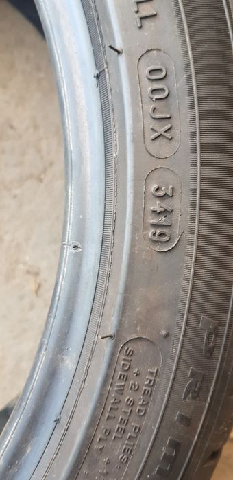 Летни гуми-17цола-205/45-1бр.-75лв."MICHELIN "-2019г./34с.