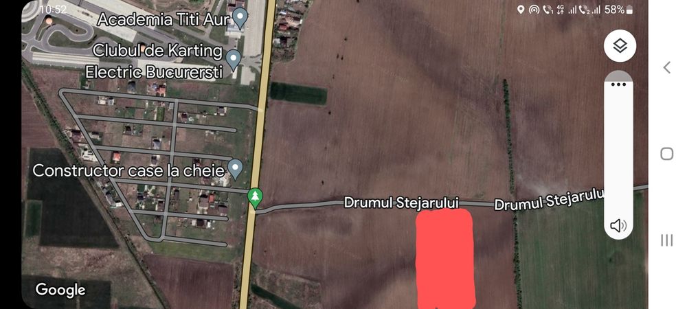 Teren 500mp Crevedia Cocani loturi intravilan construibil P+1+M