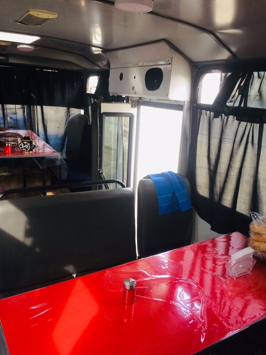 Автобус ошхона жихозлари билан сотилади Автобусни хайдаб булмайди