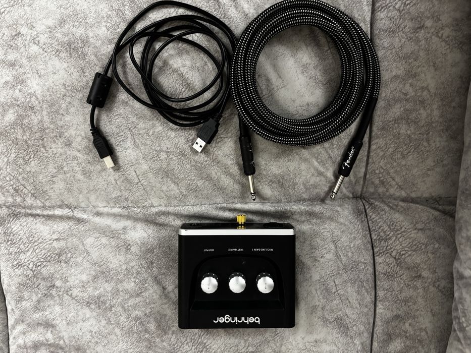 Гитара и аудикарта комплект проводов оригинал