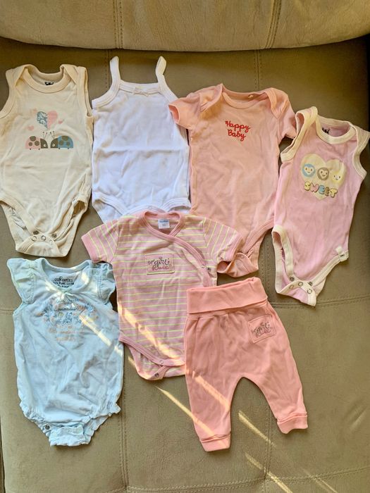 Бебешки дрехи за момиче 50-56