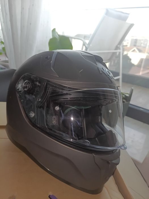 Casca moto NOS NS10 xs 1600g cu intercom Ejeas Q8 si Pinlock cadou