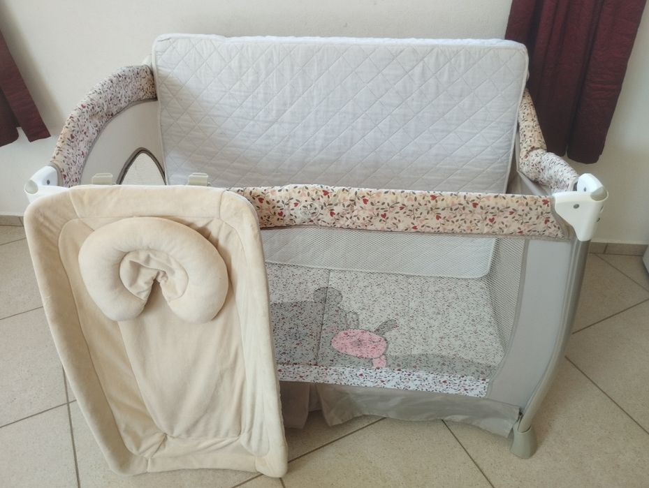 Pătuț pliabil+ saltea antialergenica