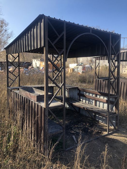 Мангал беседка мангальная
