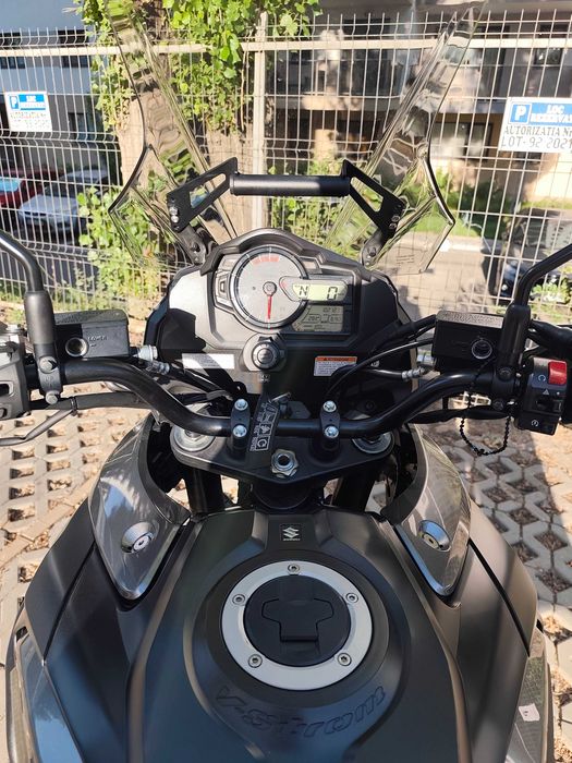 Suzuki Vstrom dl1000 2018 ABS cornering