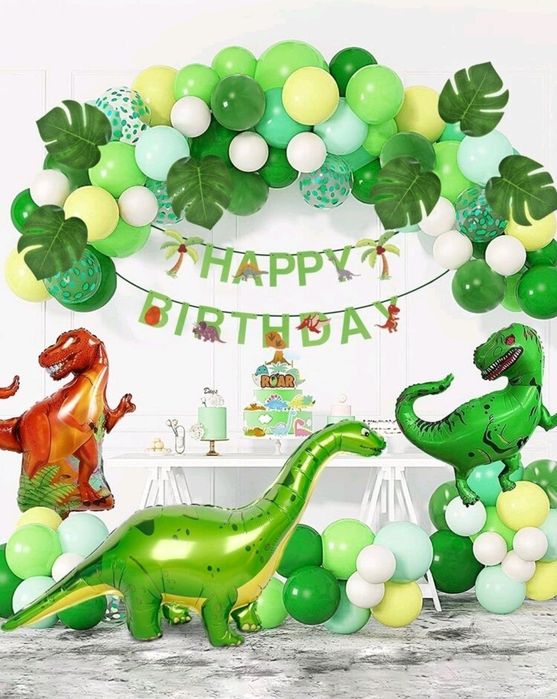 Балони динозавър/биберон/мече/комплект за 1 г