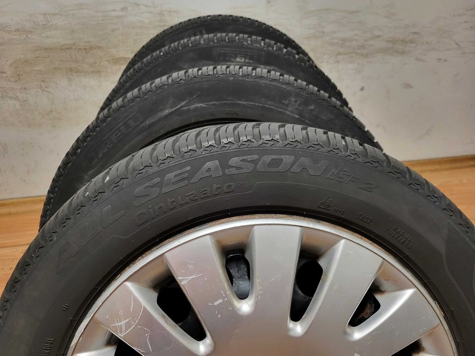 Джанти 16" 5х112 с гуми 205/55/16 Pirelli всесезонни