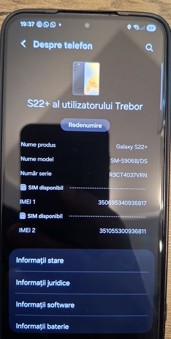 Telefon Samsung S22+