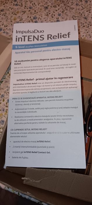 Aparat masaj la baterii