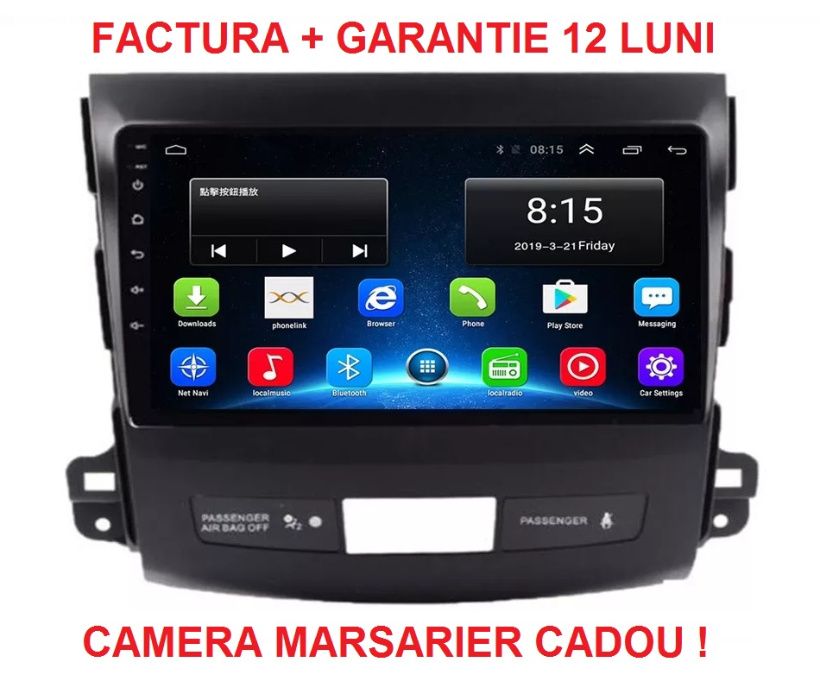 Navigatie Peugeot 4007 , Android Noua Garantie Camera Marsarier