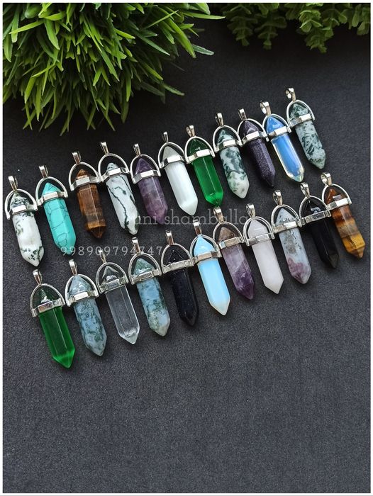 Парные кулон маятник из натуральных камней кулоны Солнце Луна, Инь Ян