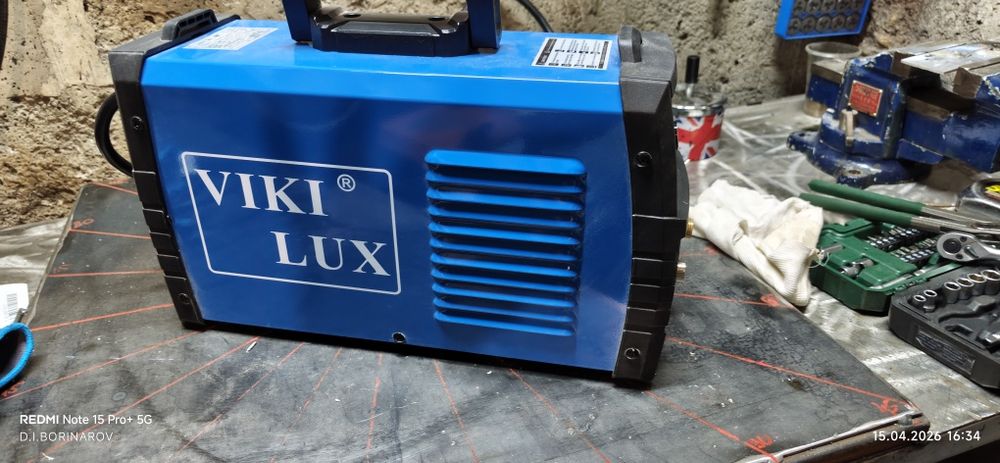 Електрожен инверторен VikiLux TIG/MMA 250I PROFI blue с аргон