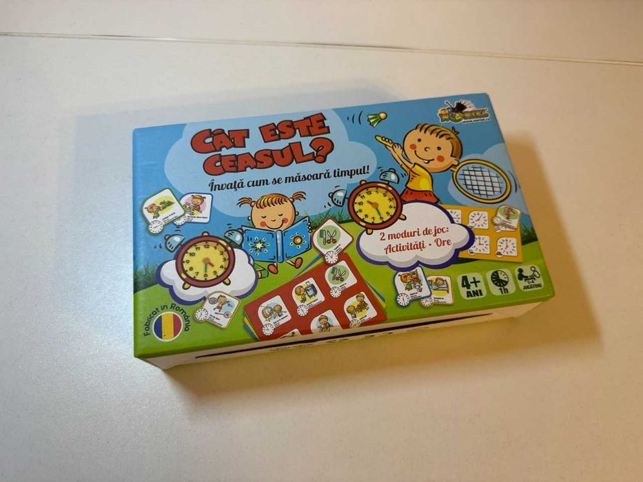 Cat este ceasul? - joc educativ, ca nou