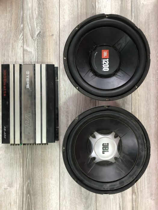 Динамик и усилитель