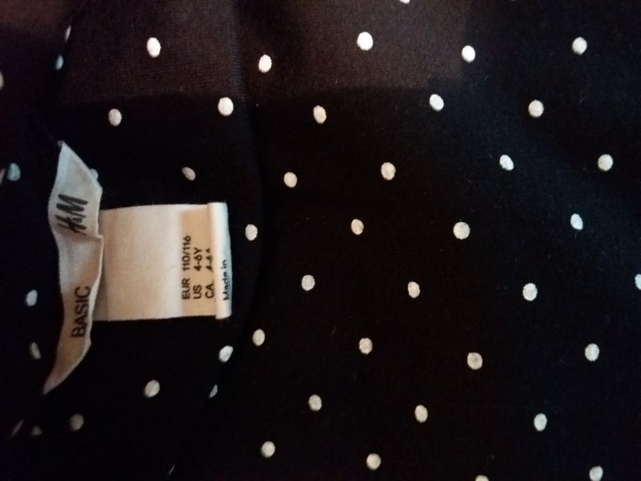 Блузки и дънкова пола за момиченце 116см