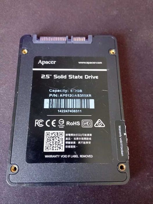 Ssd Apacer 512gb