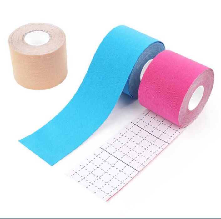 Тейп. Кинезио для тела. Kinosio teyp. (5м - 5см). Доставка!