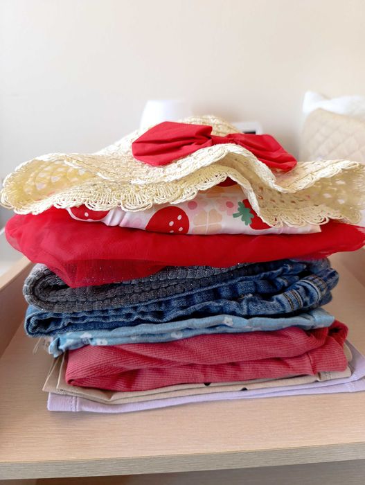 Лот детски дрешки, размер 90-92, момиче