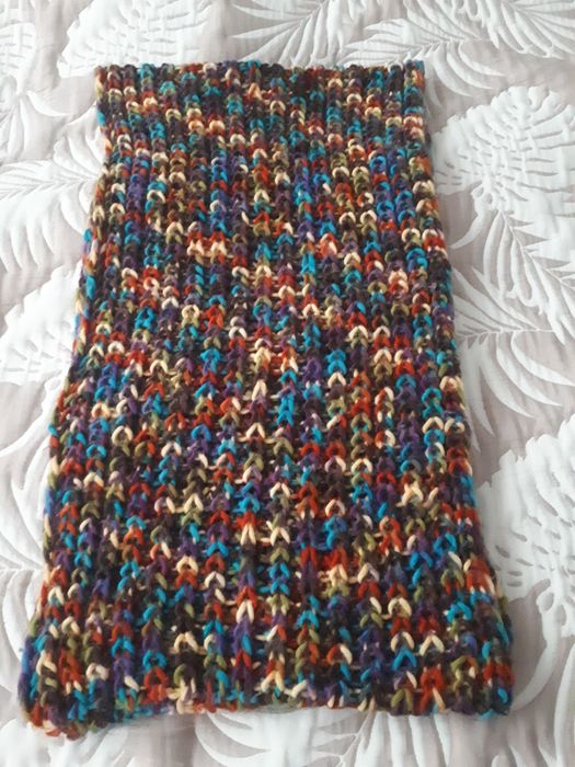 Мек немски шарен шал