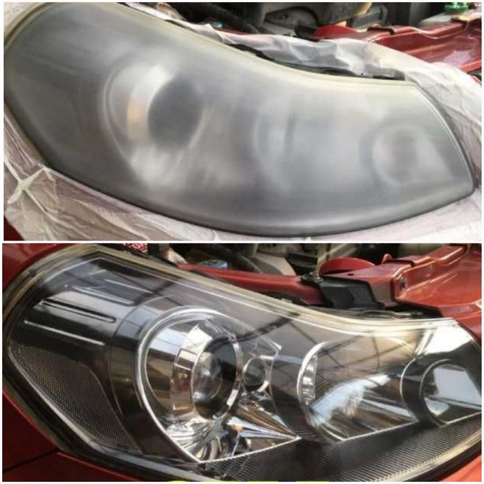 Комплект за химическо полиране на фарове с 800мл. UV полимер