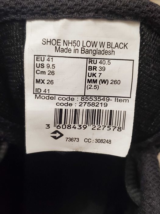 Quechua NH50, mărimea 41 (26 cm)