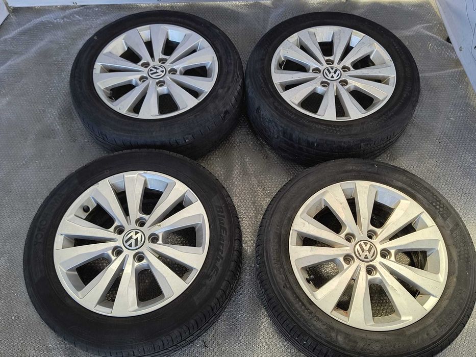 Set 4 Jante Aliaj R16 5x112 VW Golf 7 / Golf 8 / Model Gavia / Cod OEM 5H0071496 (12B)