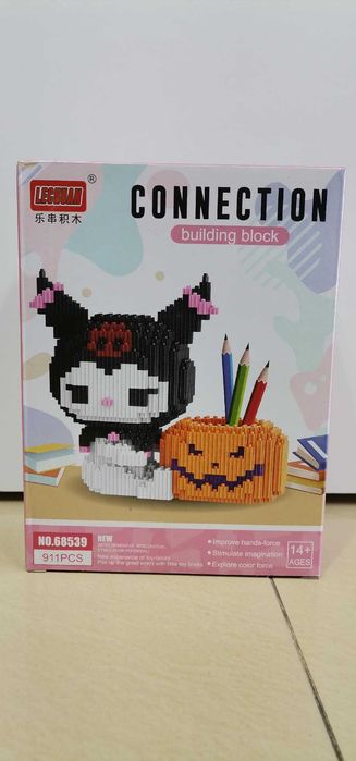 Конструктор тип LEGO Linkgo Kuromi Pen Container Series 3D 911 pcs