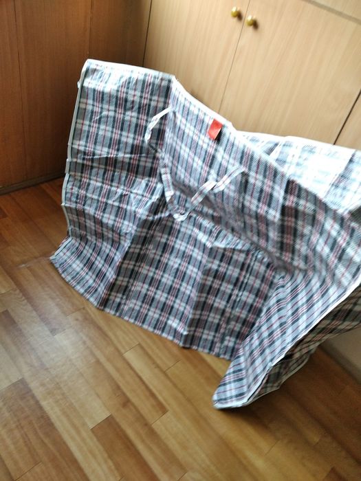 Сумка клетчатая НОВАЯ !