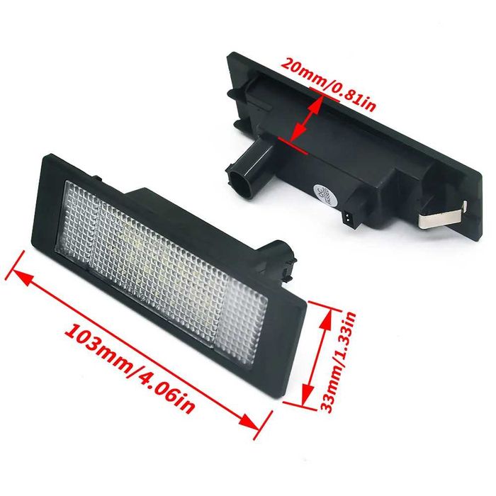 LED плафони за заден номер BMW F20, E87, Z4,Е63,Е64 и др.  Mini, Fiat
