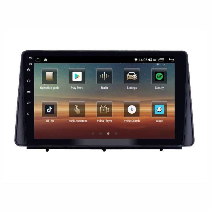 Navigatie Android 14 FORD FOCUS 4 2018+ 1/8 Gb Waze CarPlay +CAMERA