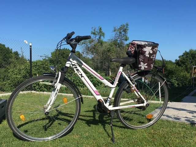Дамски градски велосипед