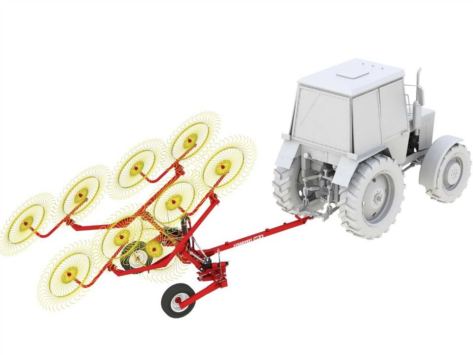 Грабли Harvest WR 8