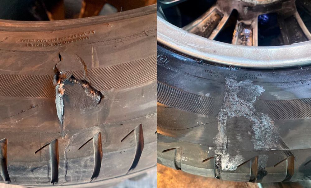 Ремонт боковых порезов