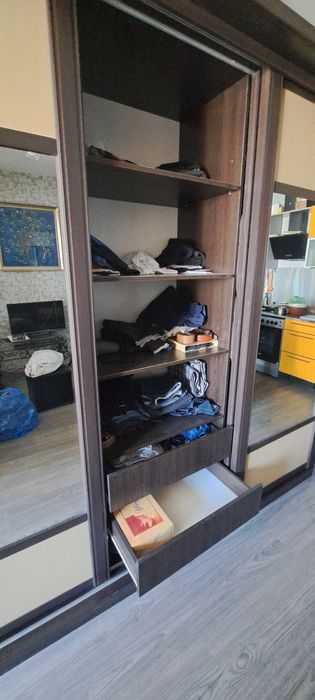 Шкаф купе платяной с зеркалами