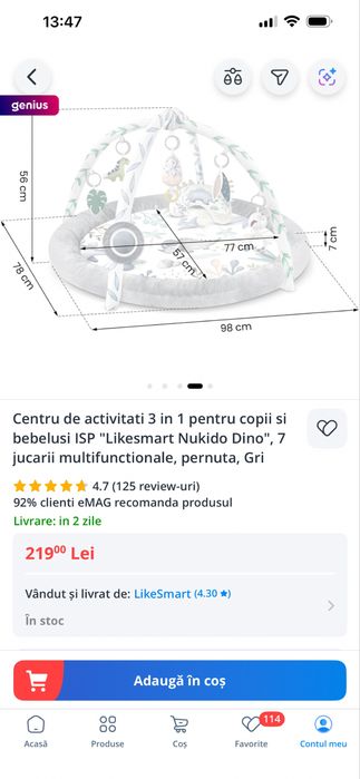 Vând Centru de activitati