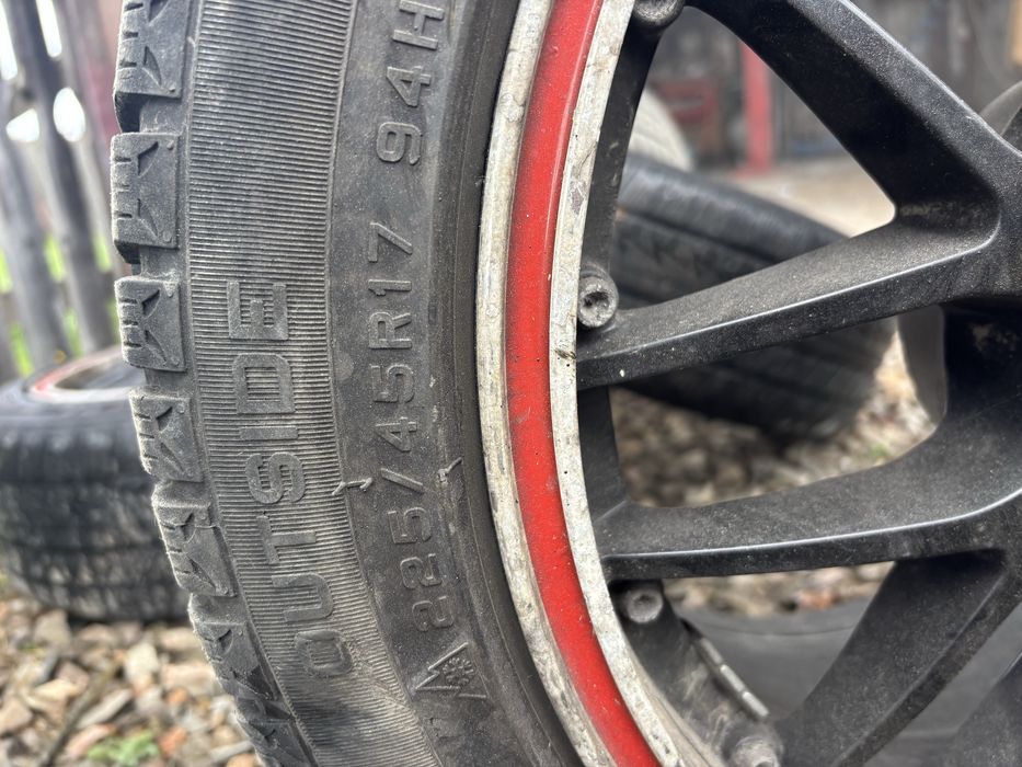 Vând Jante universale 5x112 r 17 cu cauciucuri
