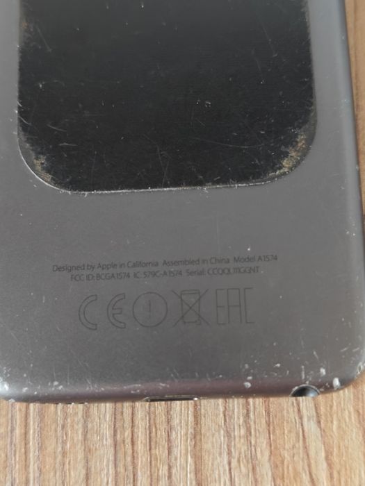 iPod model a1574 gen 6 pentru piese dezmembrari
