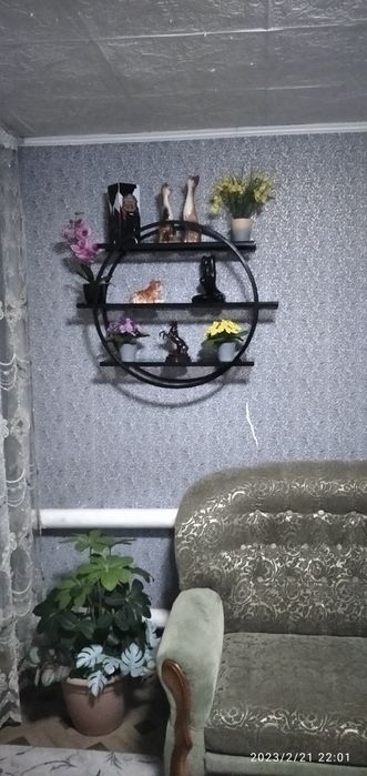 Полка в стиле лофт