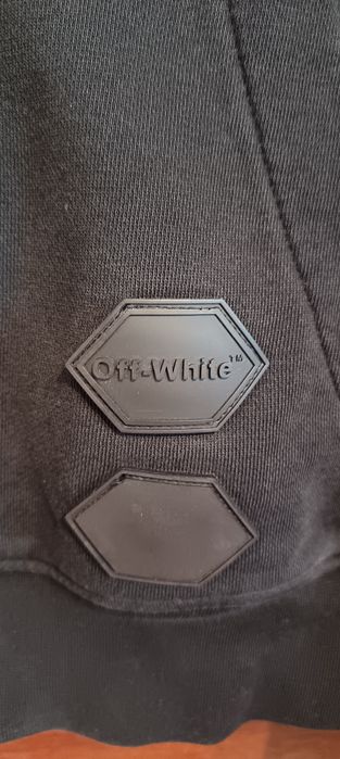 Off White c/o Virgil Abloh 2019 Graphic Print Hoodie L