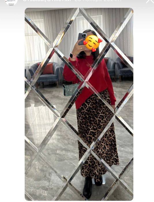 Продам леопардовую юбку sunny moms