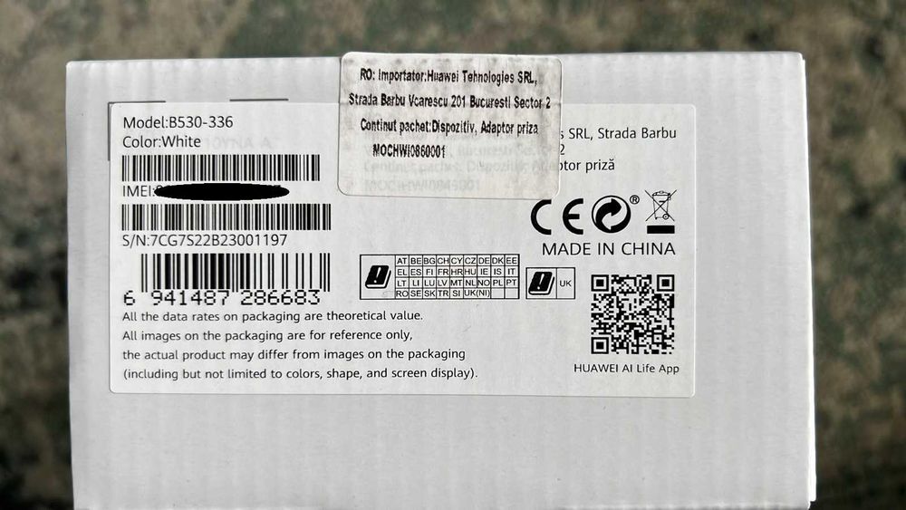 garantie Router modem 4G+ Huawei B530 LTE 7 CPE 3 sigilat