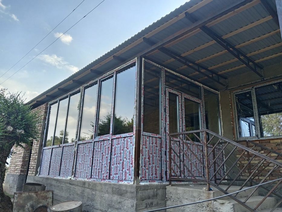 Установка пластик окна