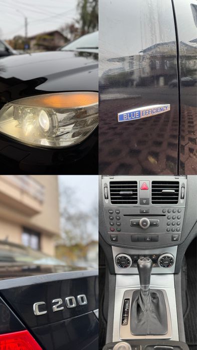 Mercedes C200 , An de fab 2010 , Euro 5 , Cutie Automata