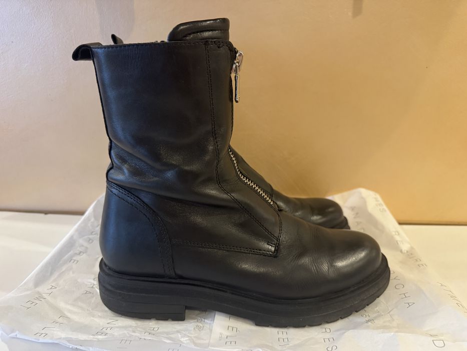 Боти естествена кожа